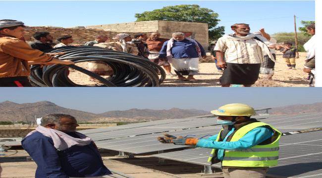 مدير عام مديرية حبيل الجبر يقوم بزيارة مشاريع حيوية في المديرية ...